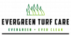 Evergreen Turf Care Logo in Ventura County that specializes in turf cleaning and fake grass cleaning.