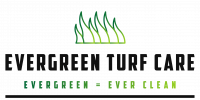 Evergreen Turf Care Logo in Ventura County that specializes in turf cleaning and fake grass cleaning.